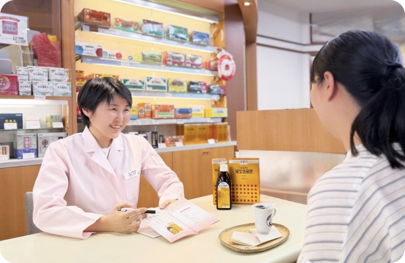 薬局でのご相談の様子
